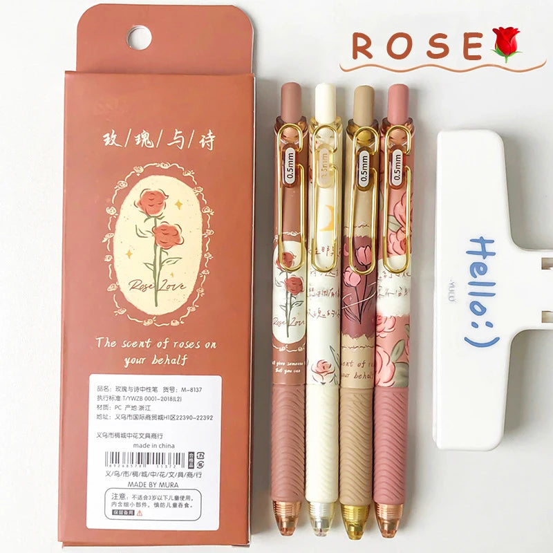 4 Pack Petals & Pens Gel Set