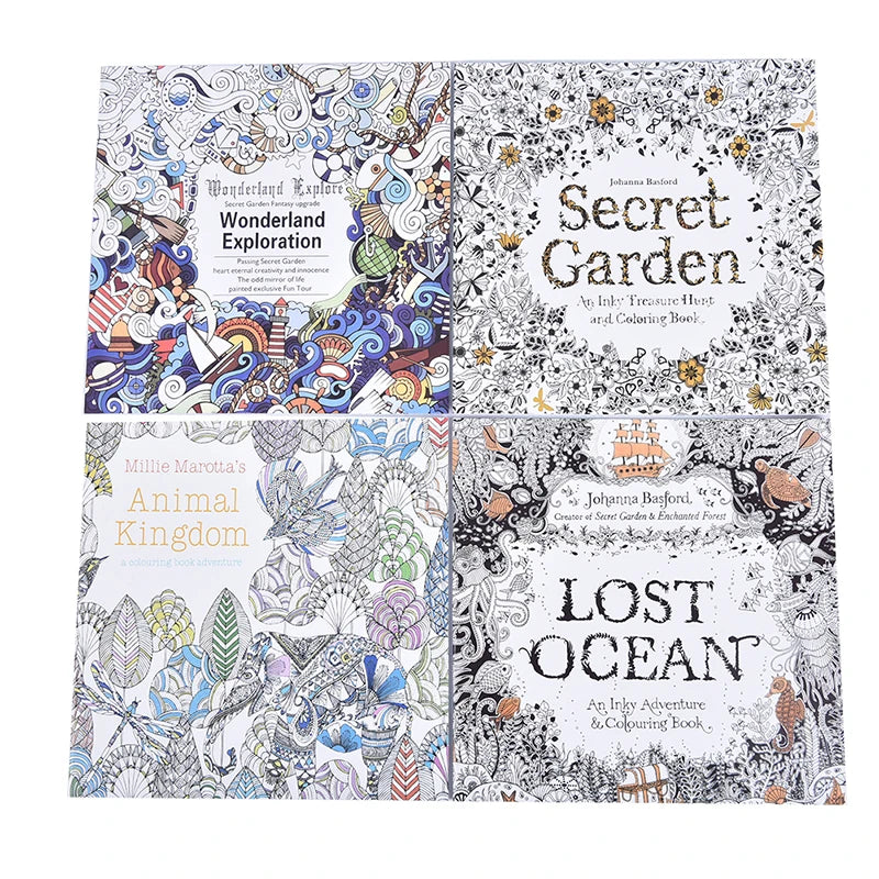 Enchanted Adult Coloring Books