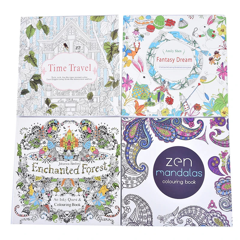 Enchanted Adult Coloring Books